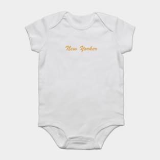 New Yorker Baby Bodysuit